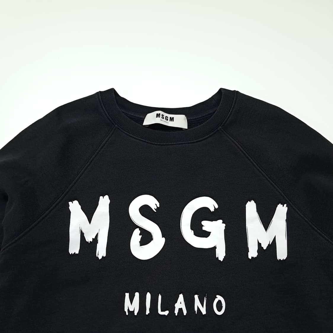 CK056 L MSGM 이태리판 블랙 스웨트셔츠 상품이미지2