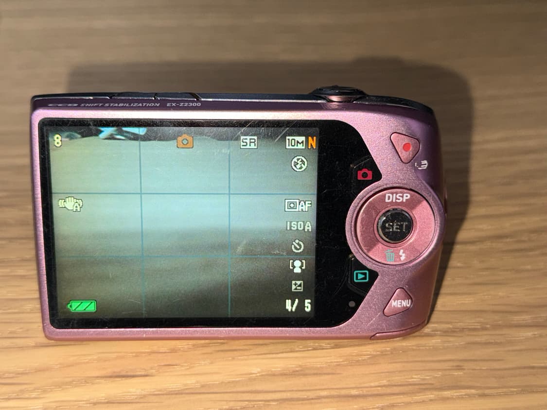 casio ex-z2300 핑크 카시오 엑슬림 지삼이 디카 부품용 상품이미지8