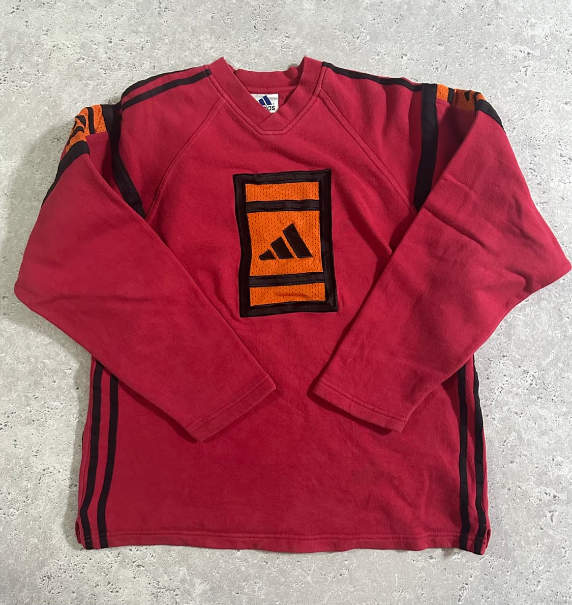 90s 아디다스 올드스쿨 메쉬포인트 맨투맨 상품이미지2