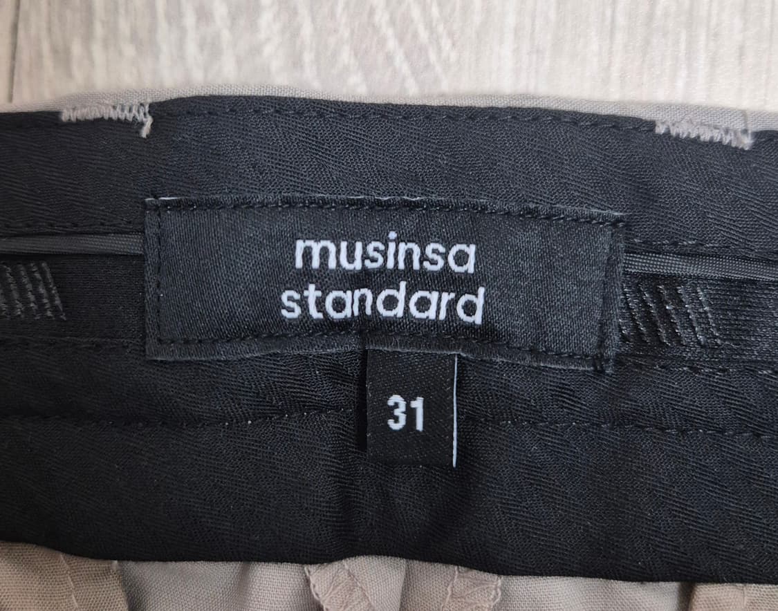 (새상품) 무신사스탠다드 베이지 슬랙스 상품이미지3