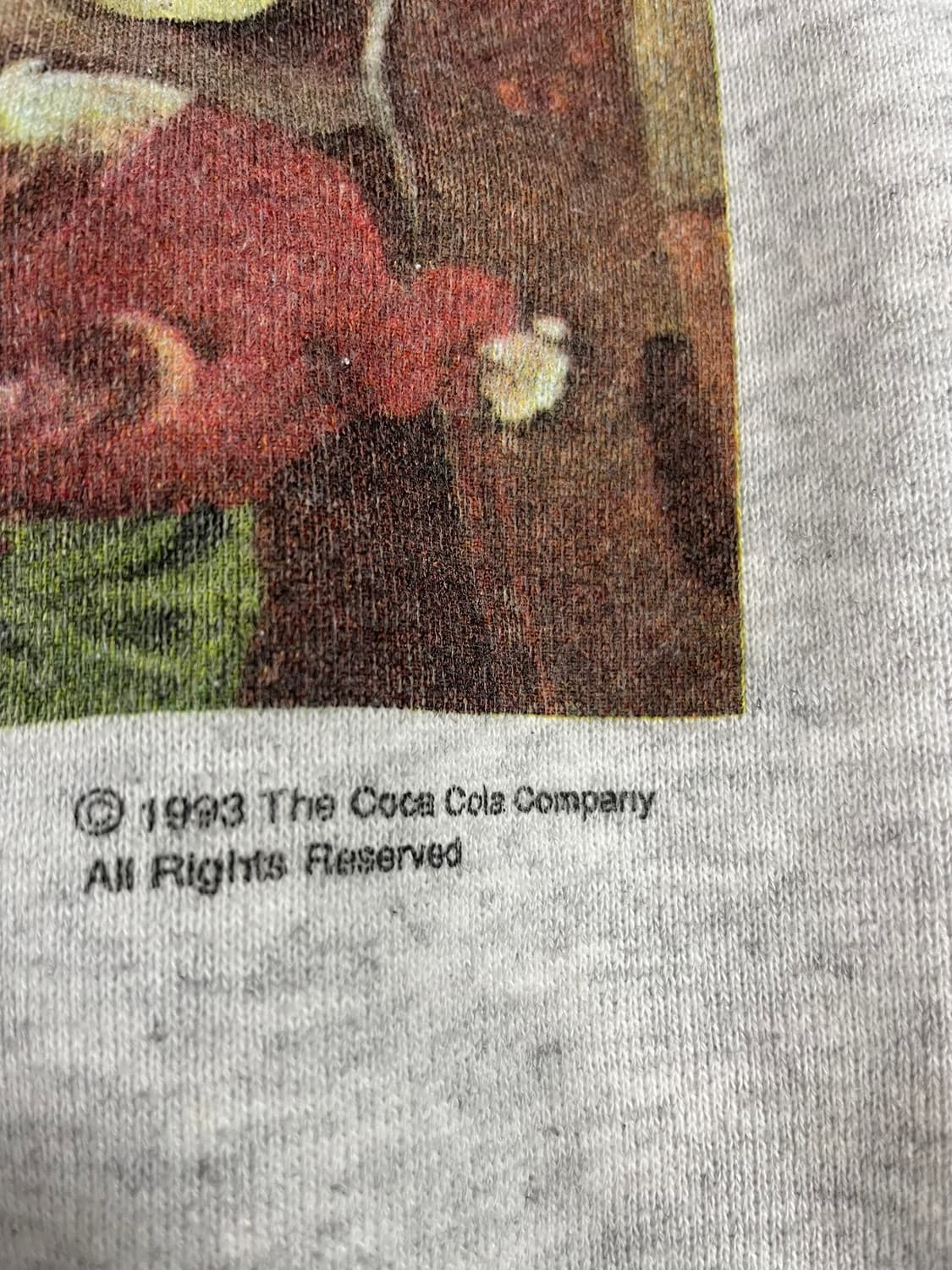 90s USA 코카콜라 산타 스웻 상품이미지3