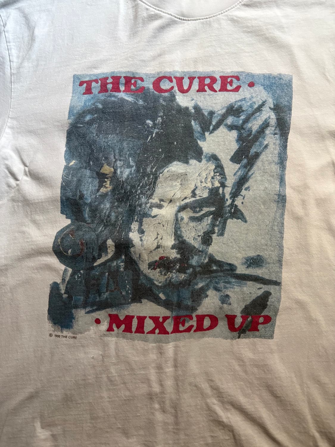 더큐어 The Cure 리프린트 빈티지 밴드티 xl 상품이미지2