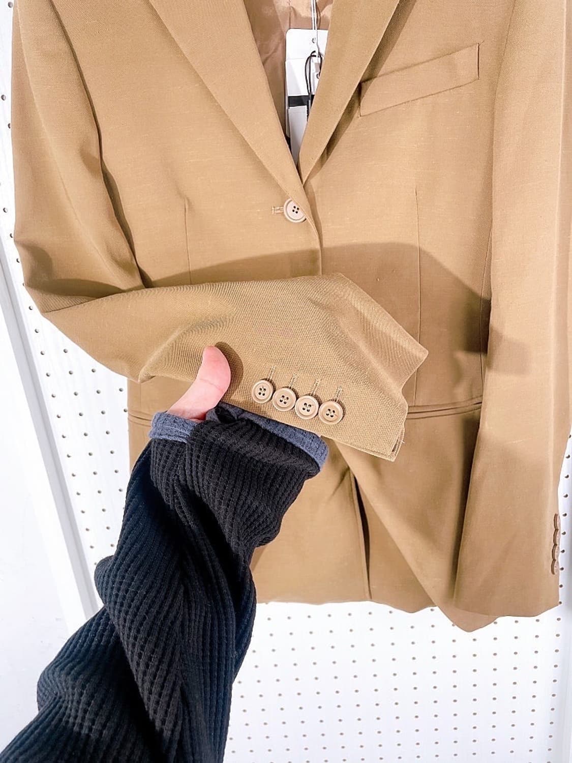 (정품/새상품) 스포트막스 막스마라 여성 비스코스 스트레치 자켓 상품이미지3