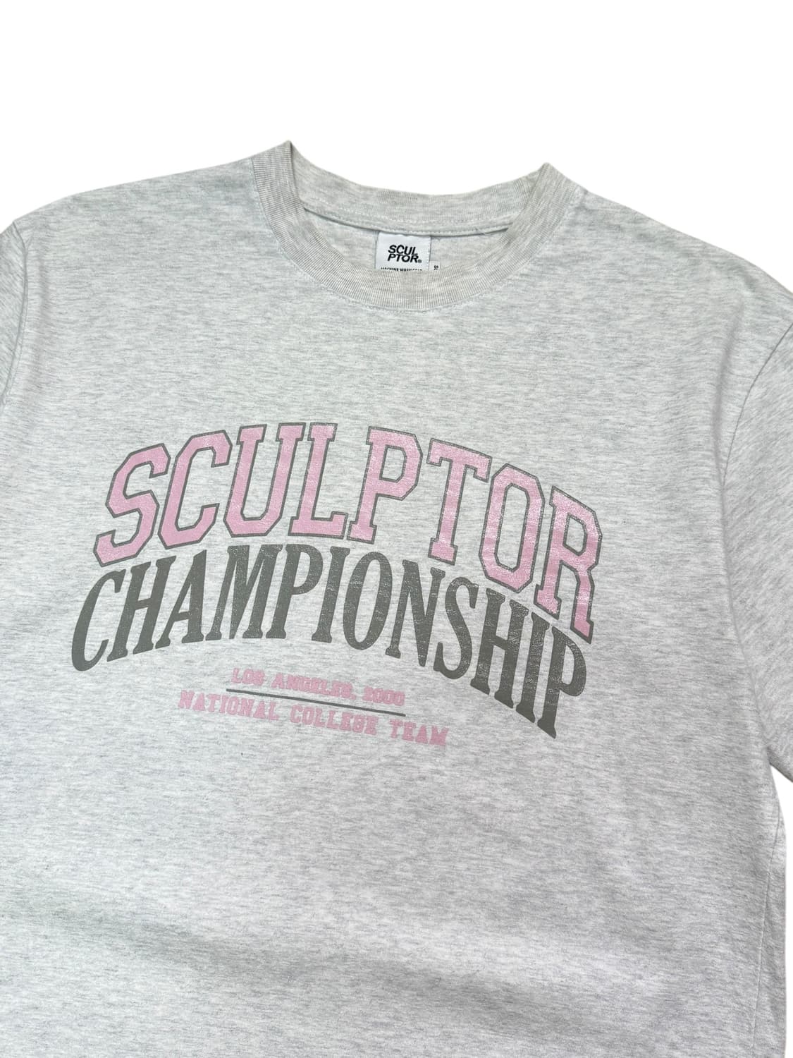 스컬프터 그레이 반팔 상품이미지3