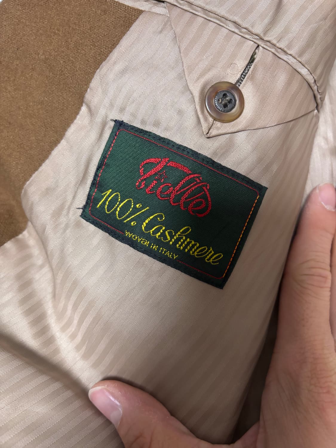 일제 캐시미어 100프로 블레이저 사이즈 105 상품이미지5