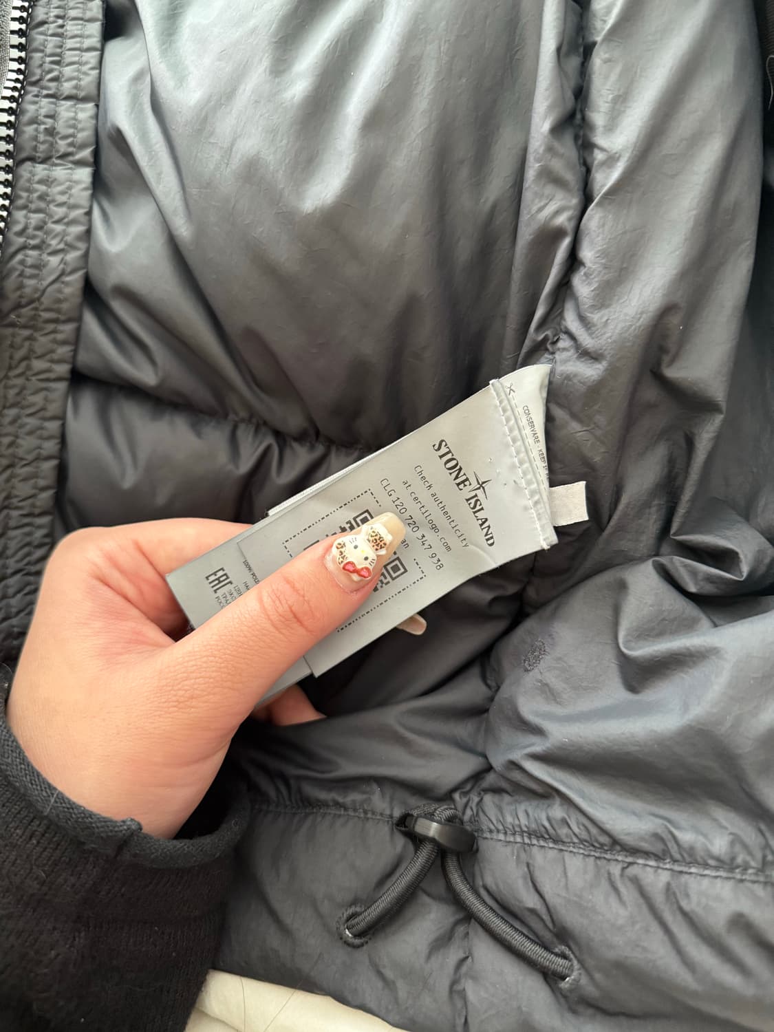 스톤아일랜드 크링클랩스 패딩 상품이미지3