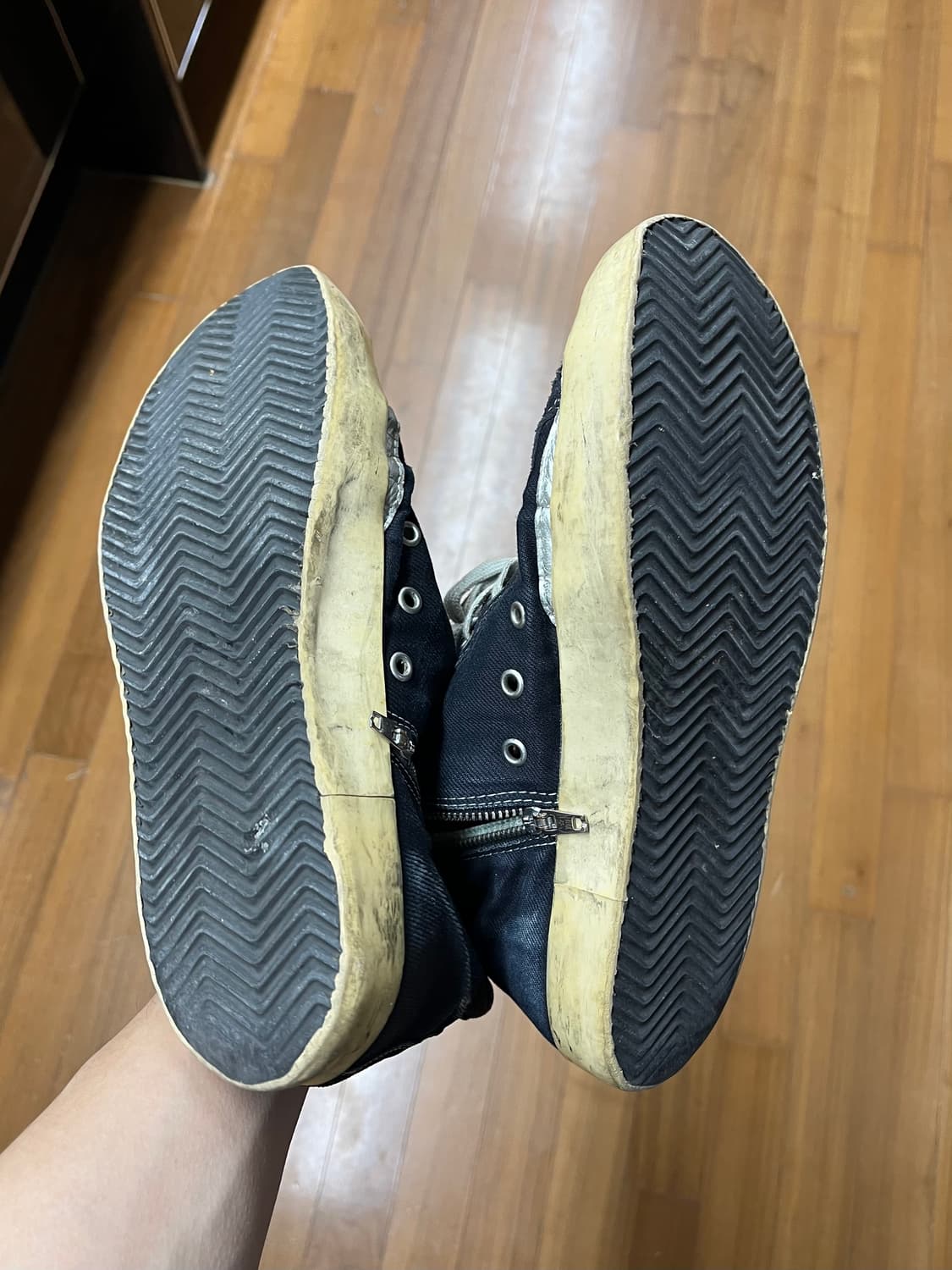 [42/270] 골든구스 프란시 하이탑 블랙 상품이미지7