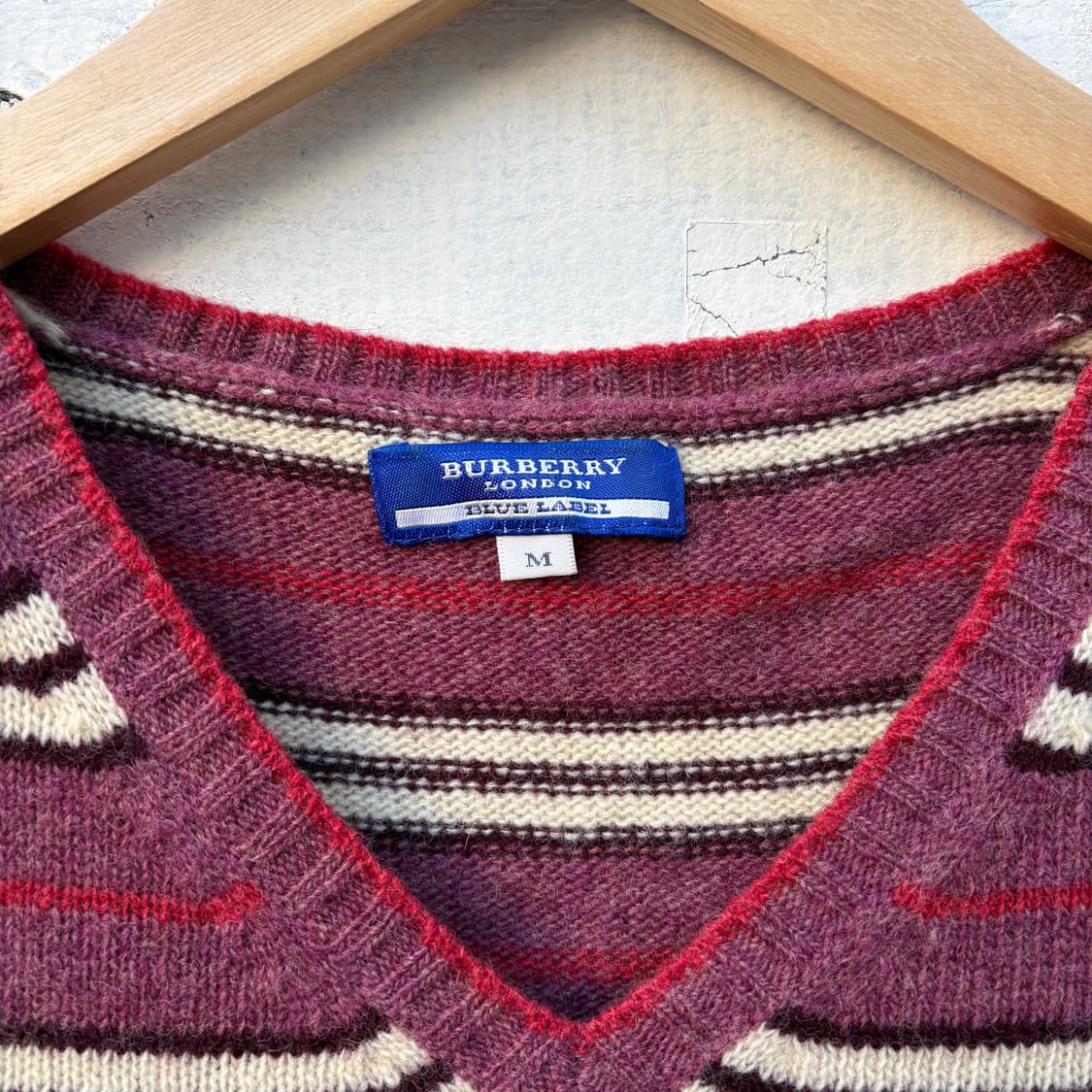 Burberry 버버리 울 반팔 니트 상품이미지3