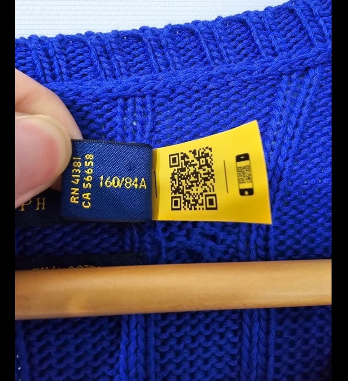 폴로 랄프로렌 케이블 니트 ~55반 상품이미지8