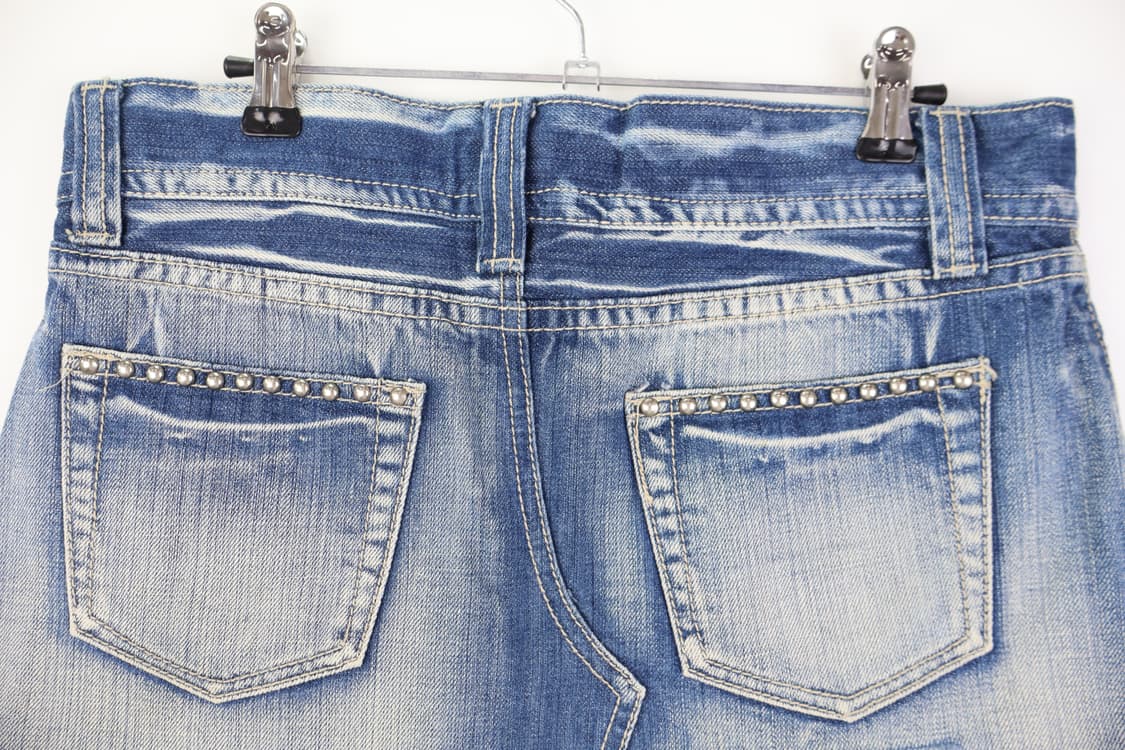 Jpn Studs Denim Mini Skirts 상품이미지8