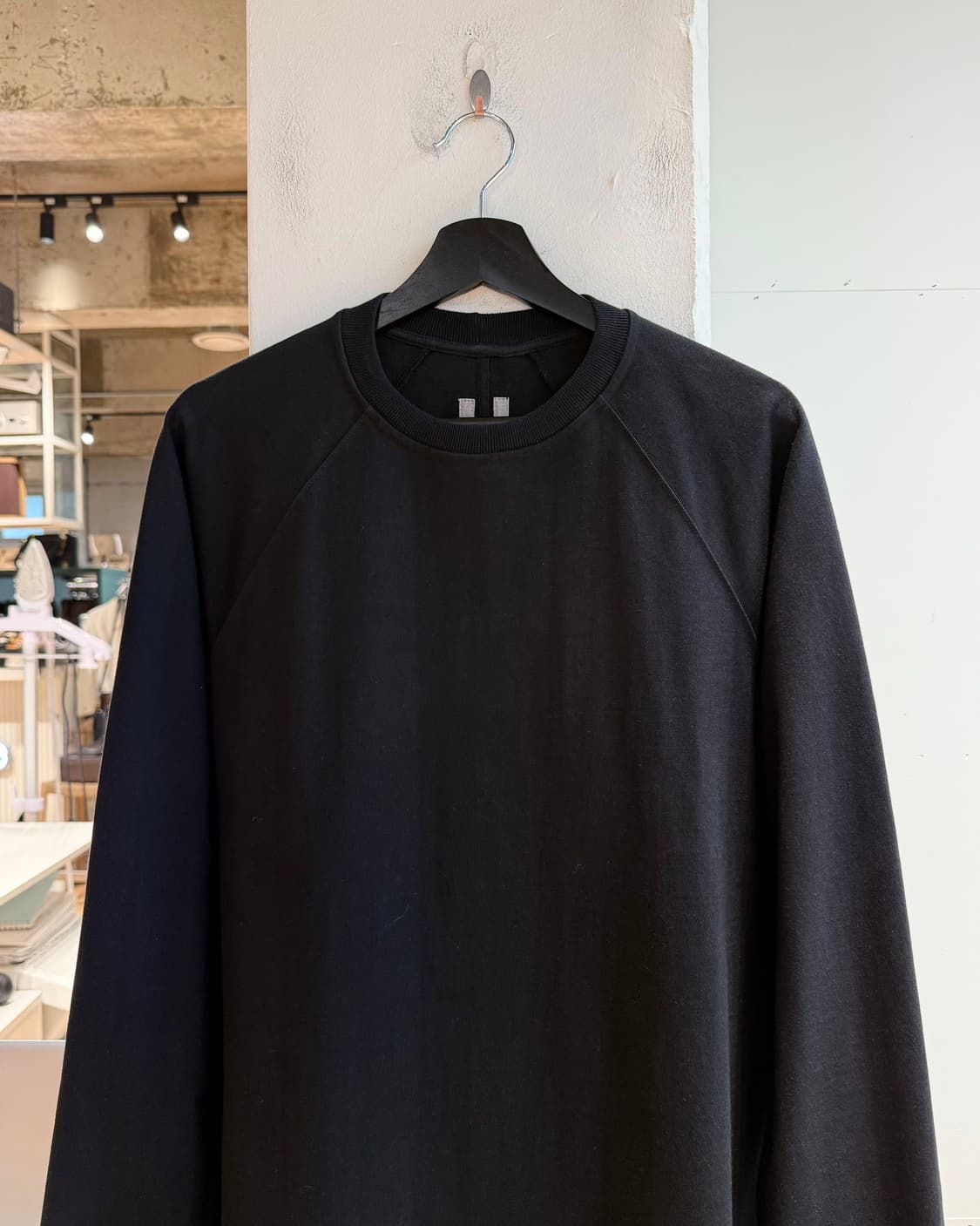 릭 오웬스 블랙 15fw 롱슬리브  상품이미지2