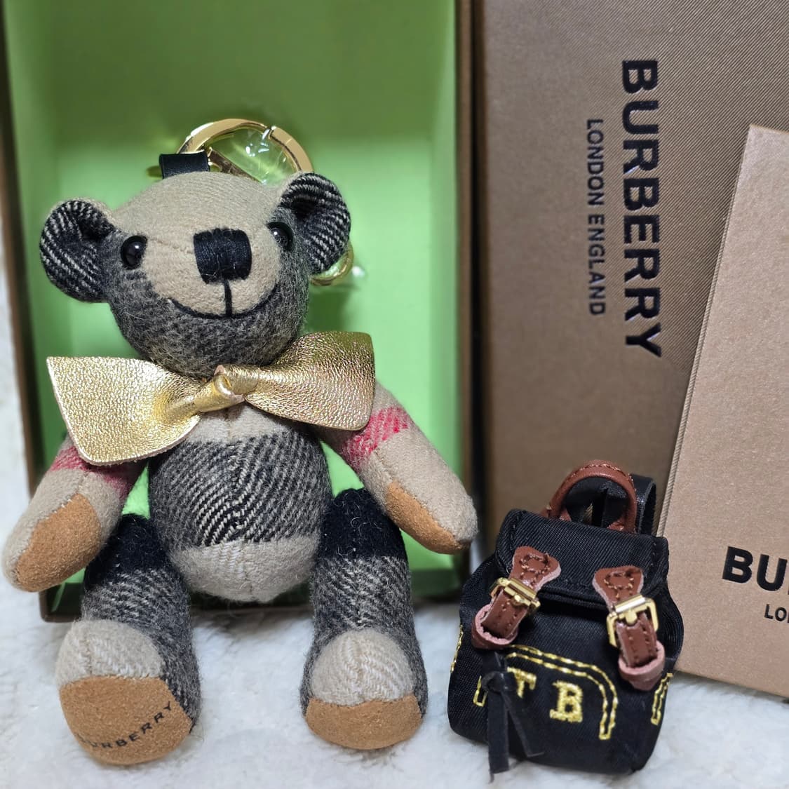 버버리 럭색 토마스 테디베어 백참 상품이미지2