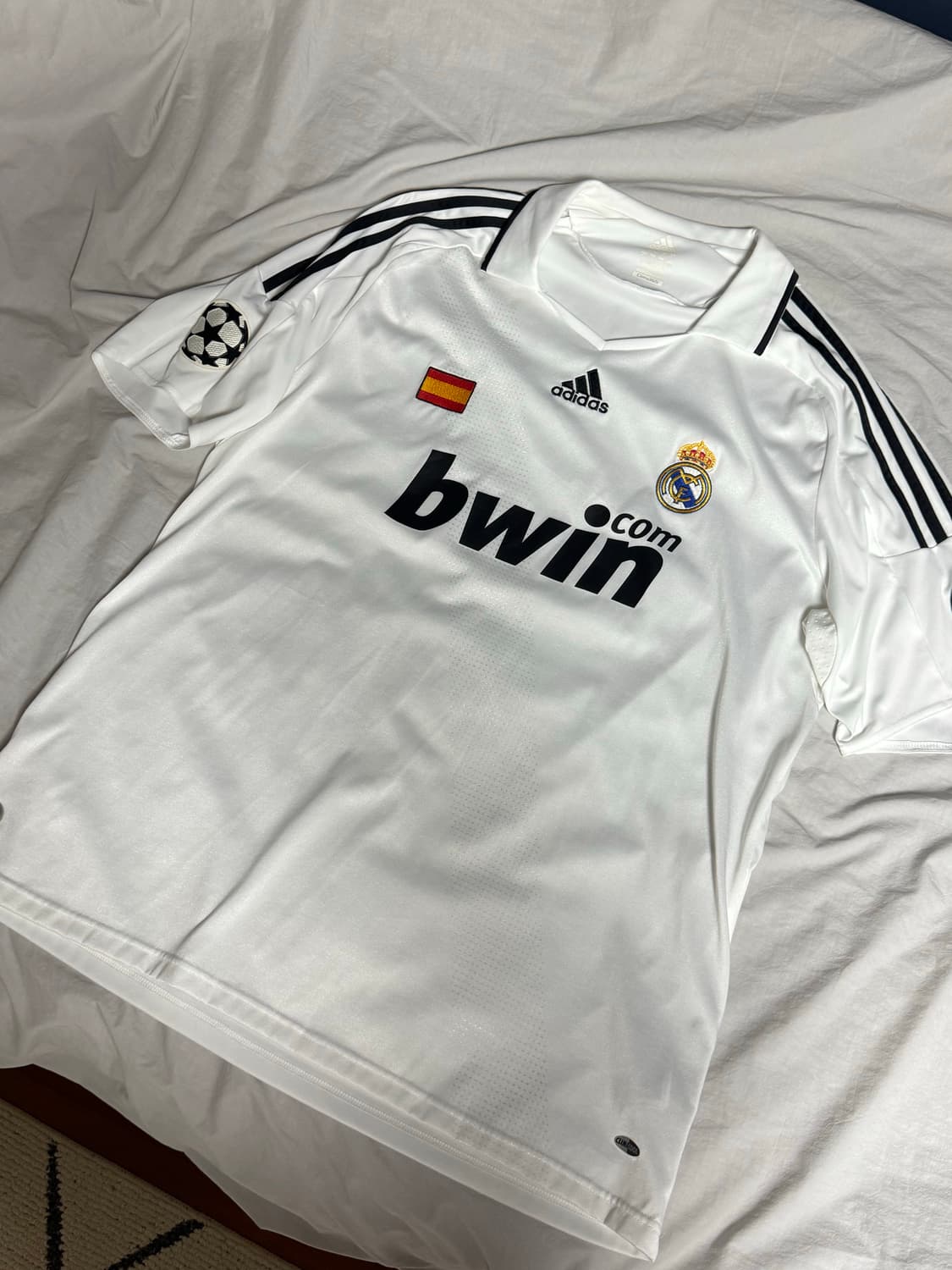 08-09 레알마드리드 홈 유니폼 챔스 상품이미지1