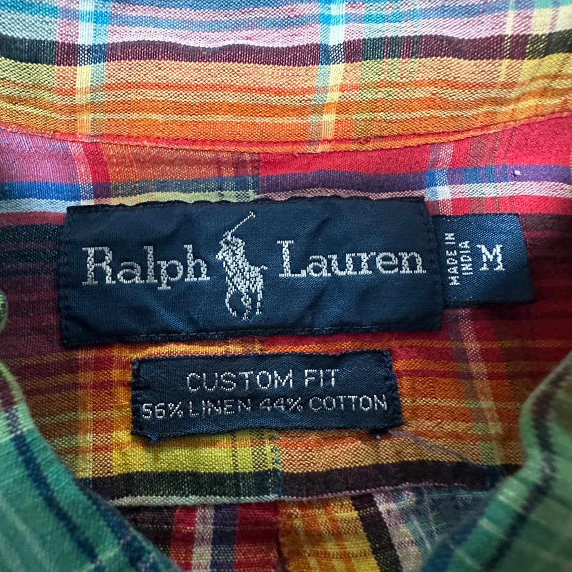 POLO RALPH LAUREN linen half shirt 상품이미지4
