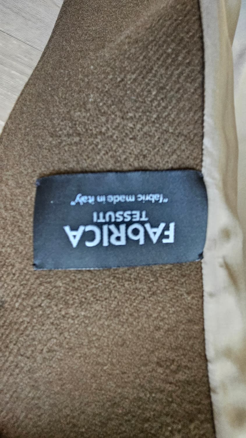 이태리 원단 캐시미어 혼방 롱코트. 카키브라운 (55) 상품이미지7