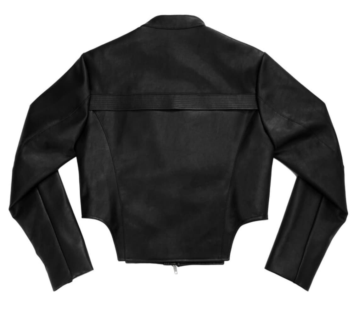 Sinusoidal 레이싱 레더자켓 상품이미지2