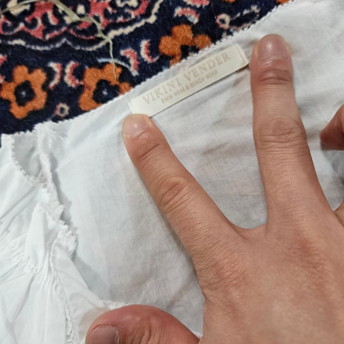 (새상품)비키니벤더 에리디아 레이스 프릴 셔츠 Free 상품이미지9