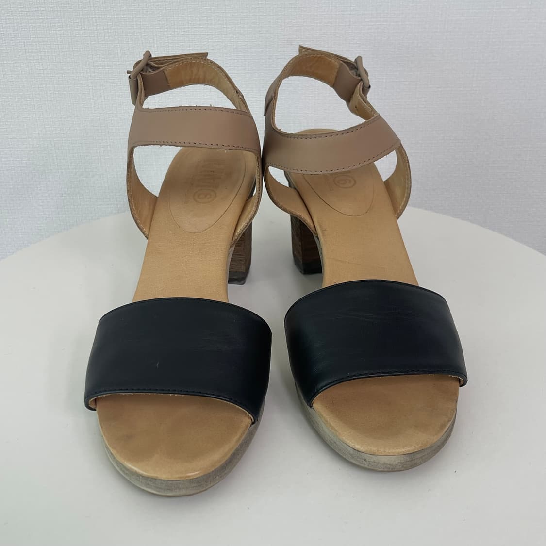 MM6 메종 마르지엘라 웨지힐 샌들 37 (Made in ITALY) 상품이미지2