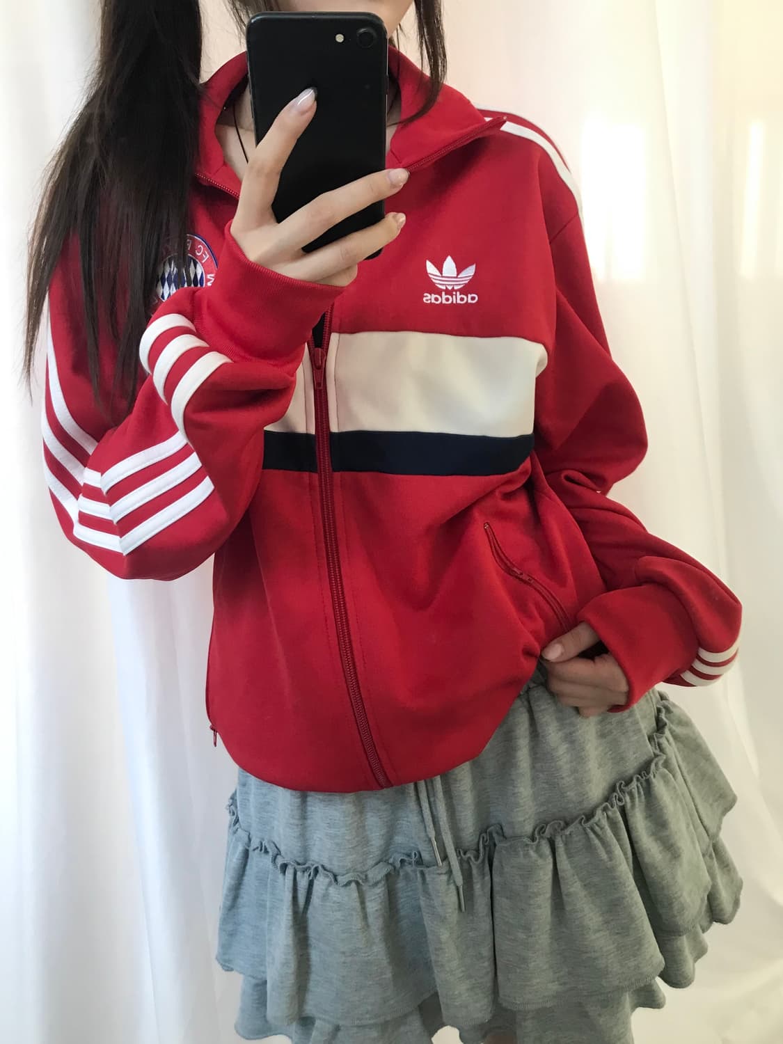 Adidas 아디다스 바이에른 뮌헨 레드 져지  상품이미지1