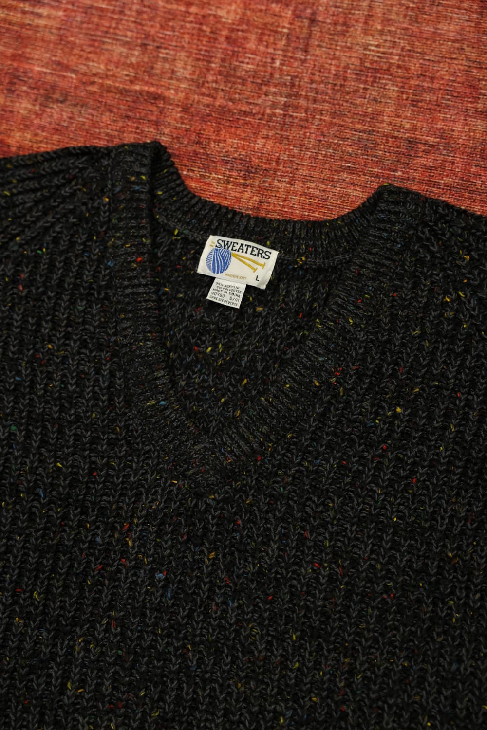 빈티지 브이넥 니트 판매 상품이미지5