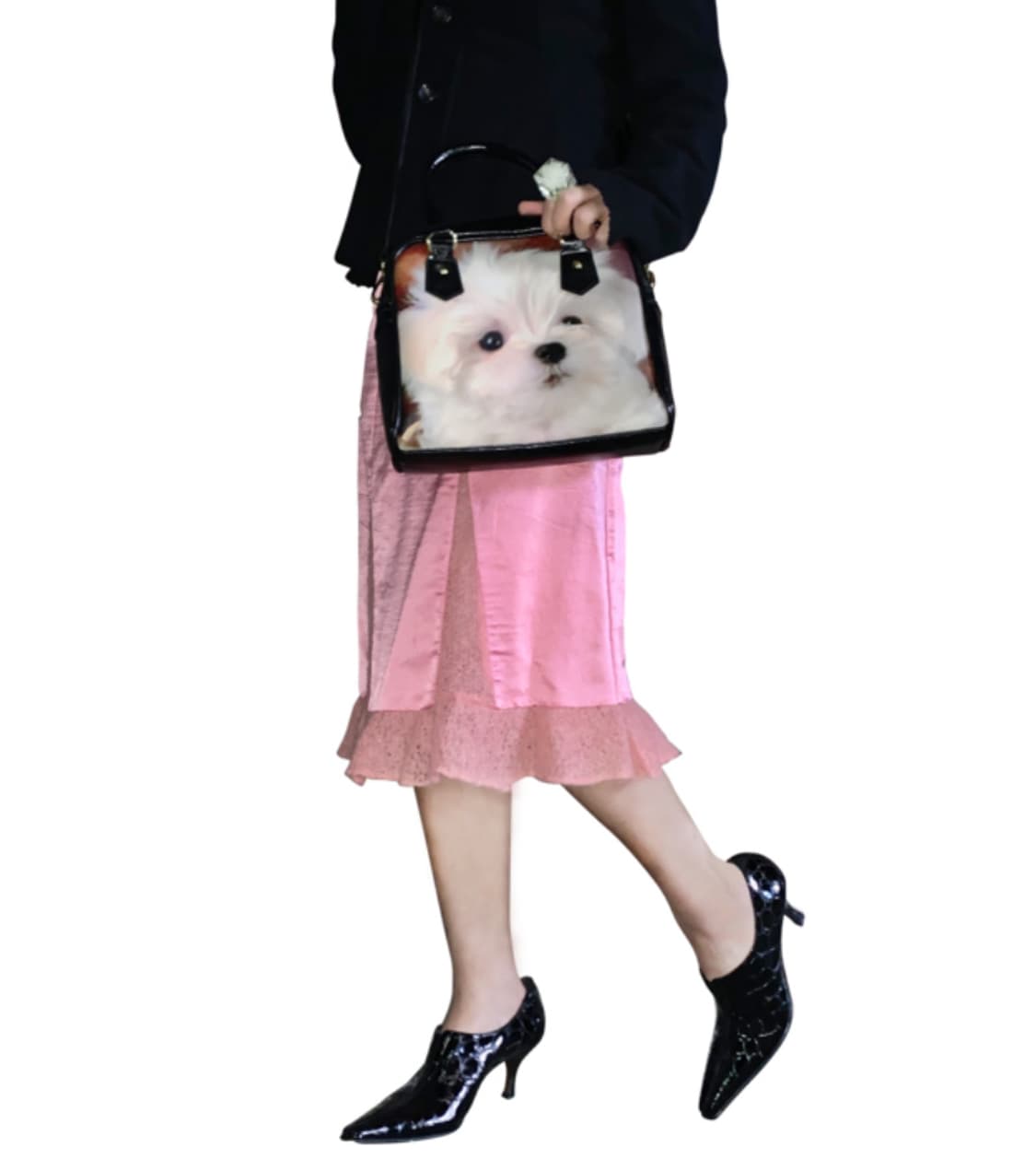 [허자보이에이씨씨] Puppy leather bag 상품이미지2