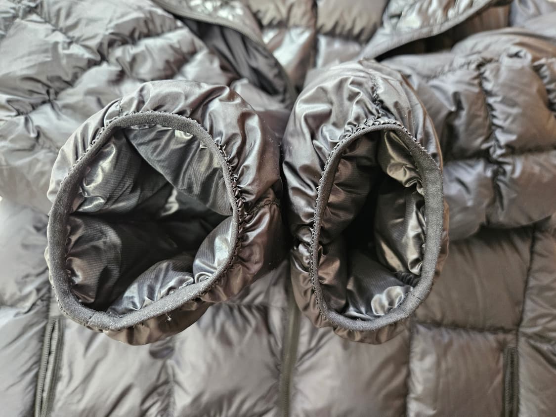 [L] 몽벨 슈페리어 다운 파카 블랙 슈페리얼 경량 패딩 상품이미지5