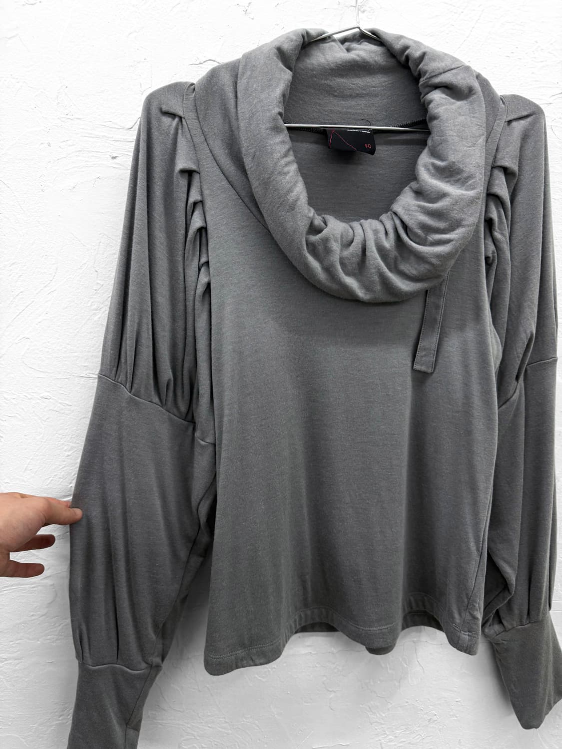 miriam ponsa 드레이프 롱슬리브 상품이미지4