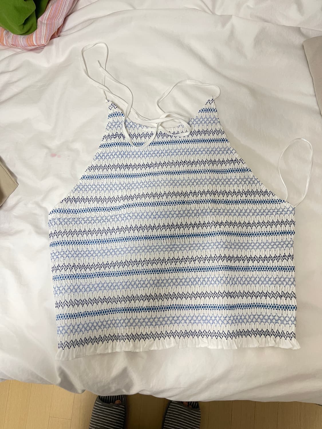 새상품)자라 홀터넥 탑 XL 상품이미지1