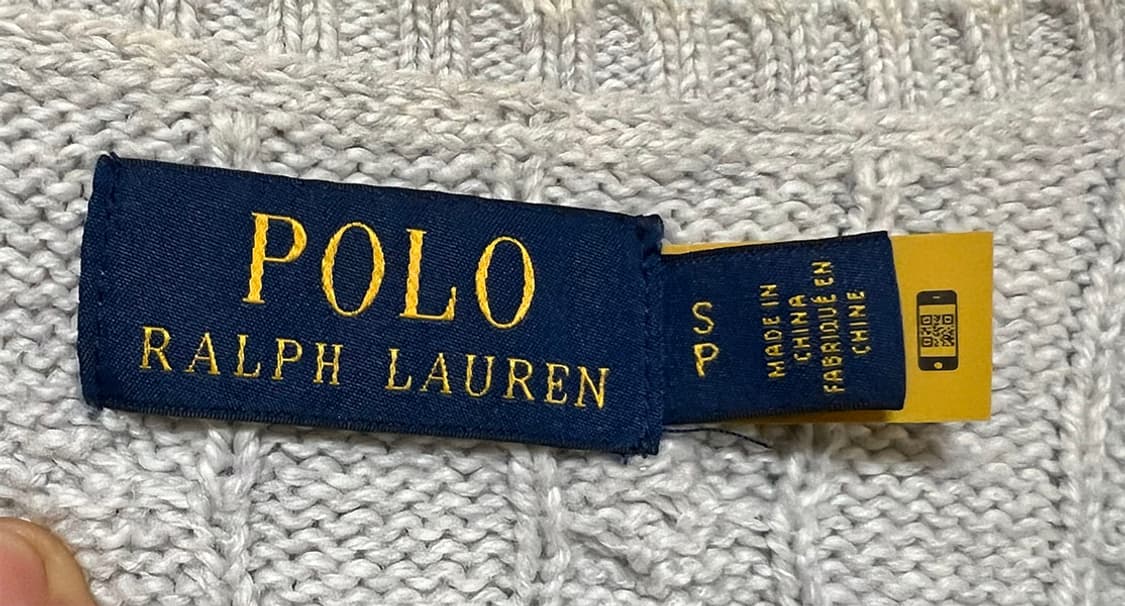 POLO 폴로 남자 꽈배기 니트조끼 기본 캐주얼 M 95  상품이미지3