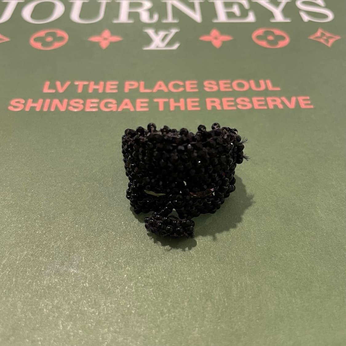 언더커버 스컬 비즈 반지 상품이미지2