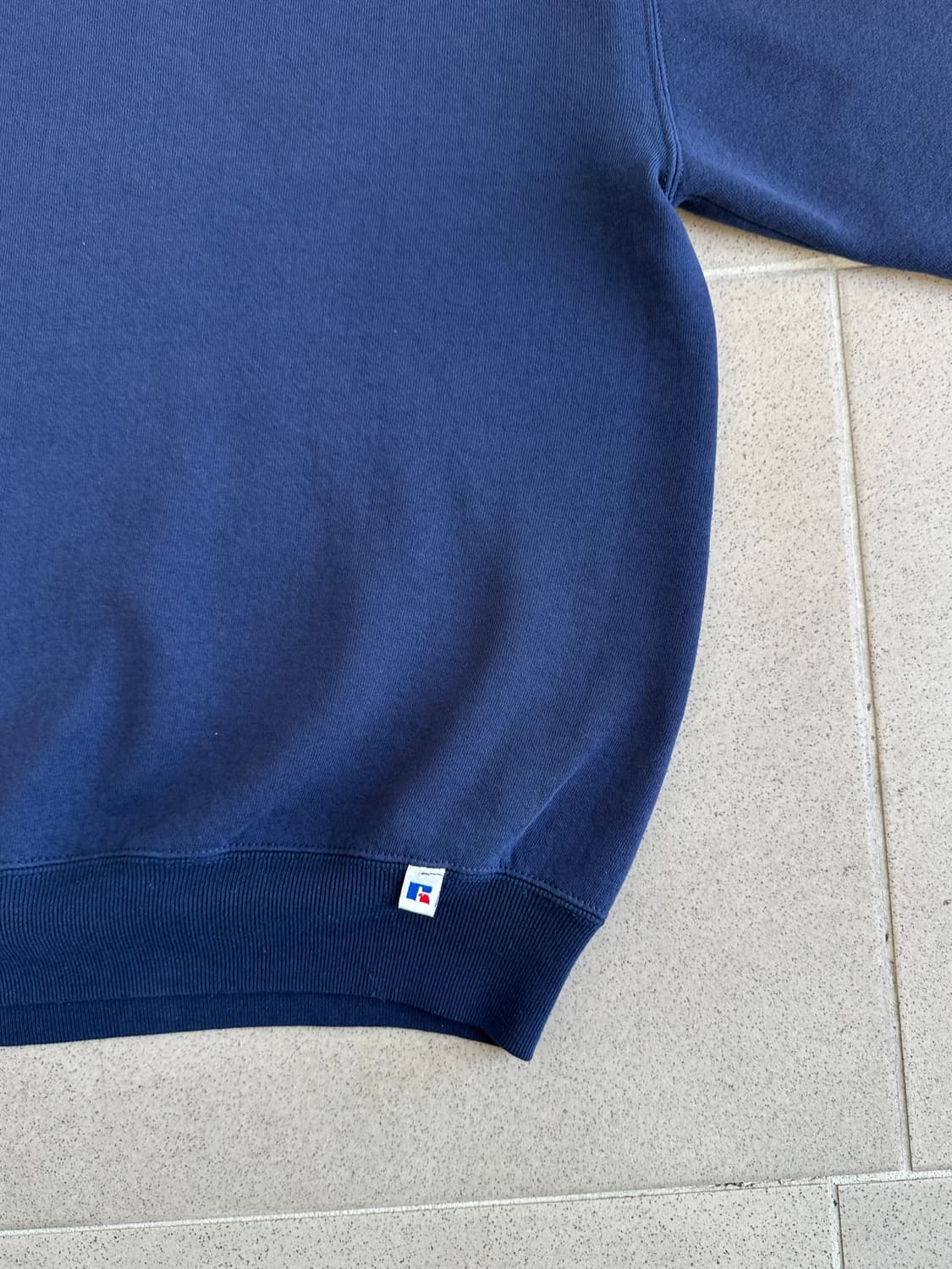 90s 빈티지 러셀 스웻셔츠 네이비 XL USA 상품이미지3