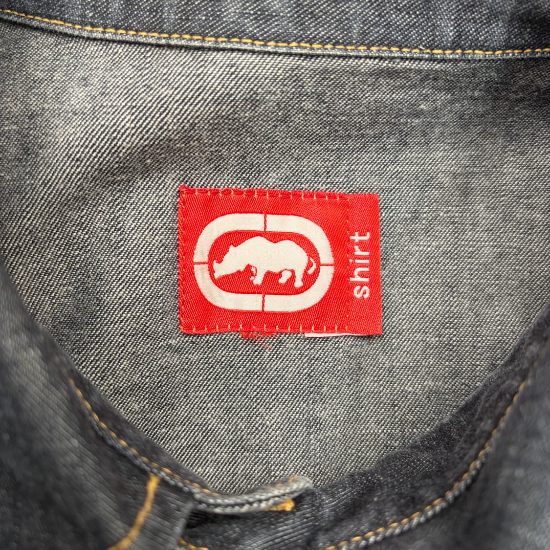 에코 언리미티드 올드스쿨 빈티지 데님 셔츠 L 상품이미지7