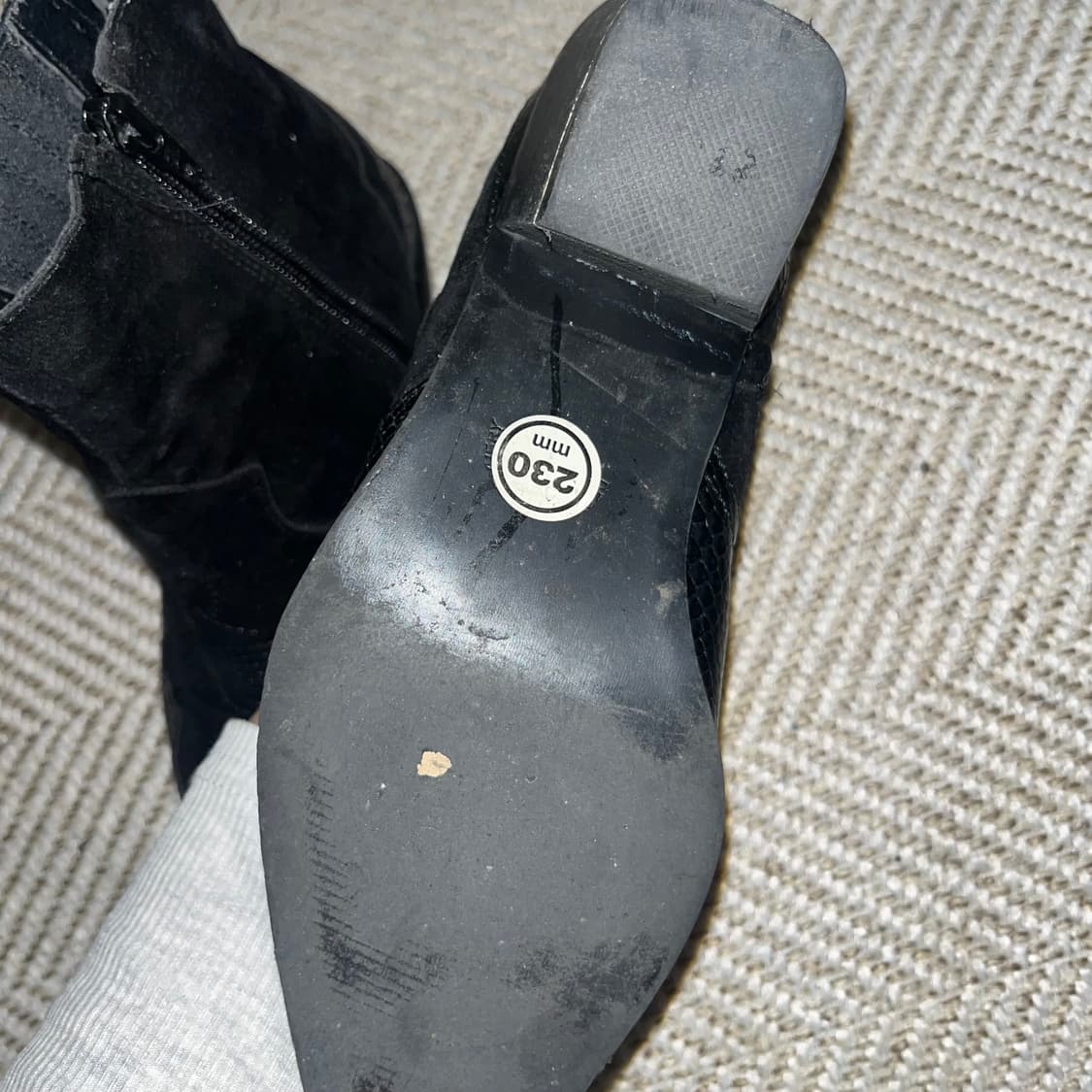 빈티지 웨스턴 숏부츠 230 상품이미지3