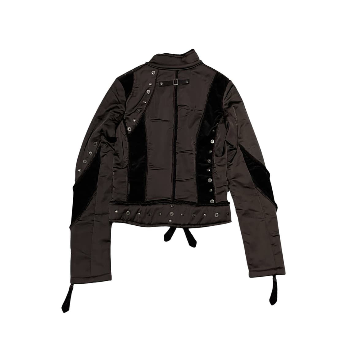 오즈크로스 투웨이 지퍼 벨벳 고스 자켓 상품이미지2