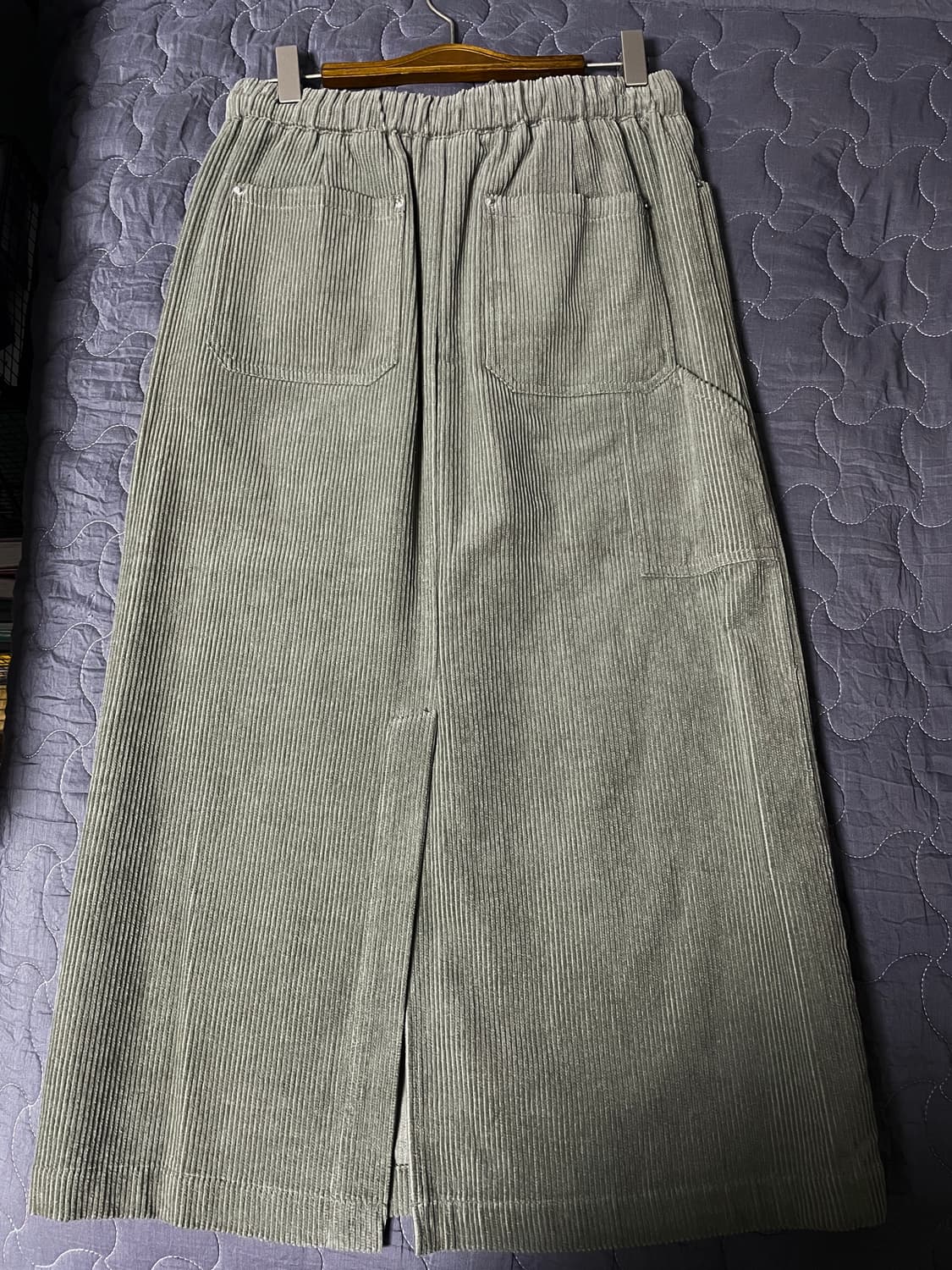 미쏘 코듀로이 스커트 상품이미지2