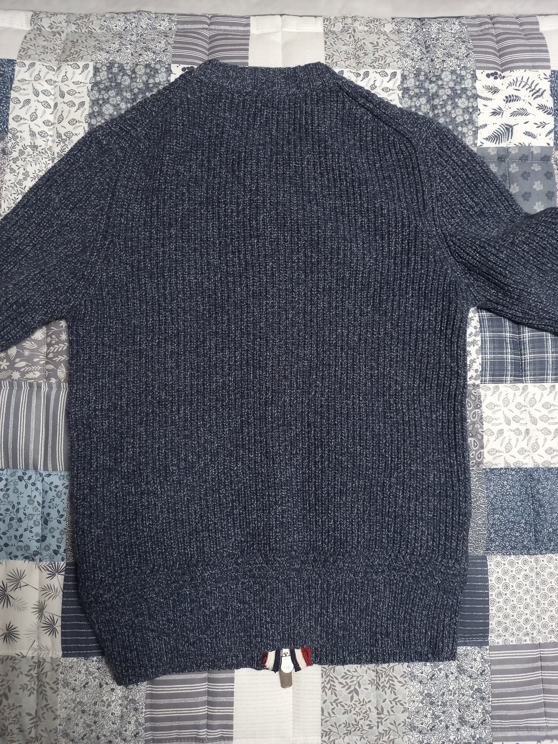 버버리 캐시미어100  니트집업    L 상품이미지7