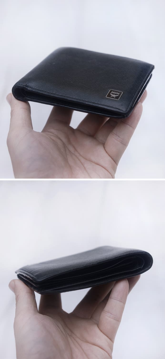 MCM 사피아노 메탈 로고 뷰포켓 6cc 반지갑 상품이미지4