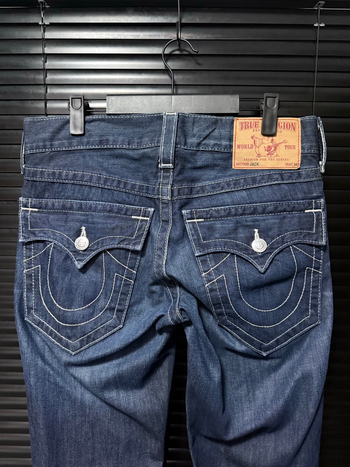 트루릴리젼 트루릴리전 jack 일자 스트레이트 데님 29 로우라이즈 바지 상품이미지1