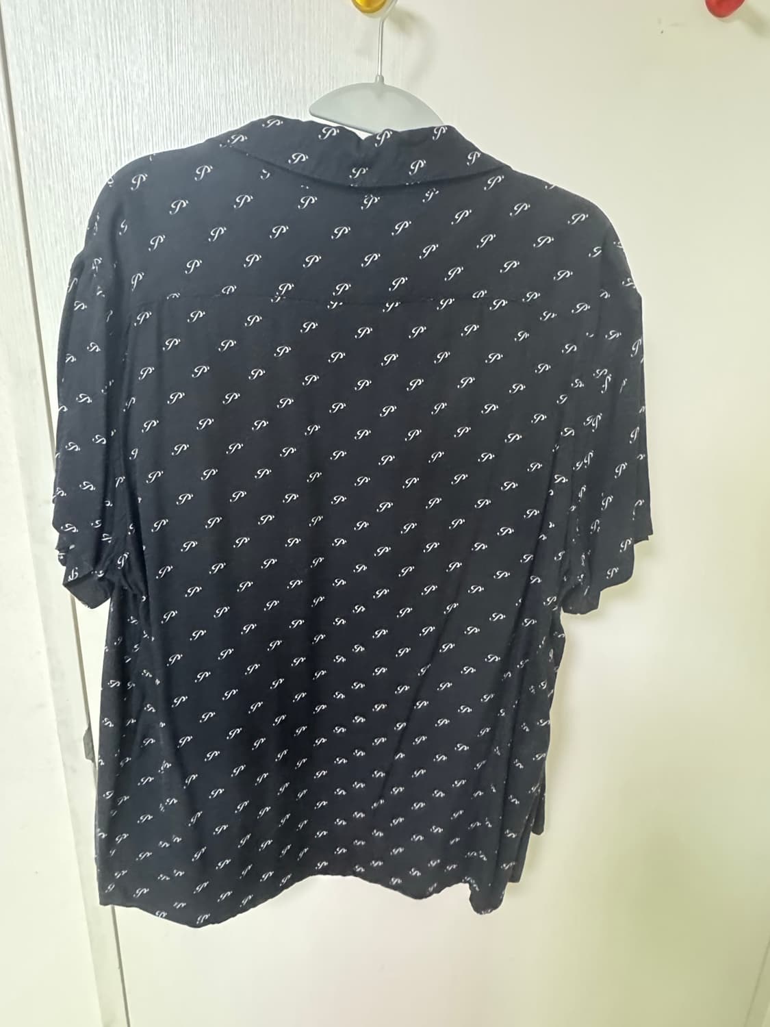 피스마이너스원 레이온 셔츠#1 블랙 상품이미지3
