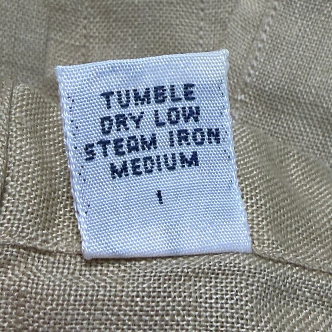 폴로 랄프로렌 커스텀핏 린넨 100% 셔츠 베이지 15-32 상품이미지7