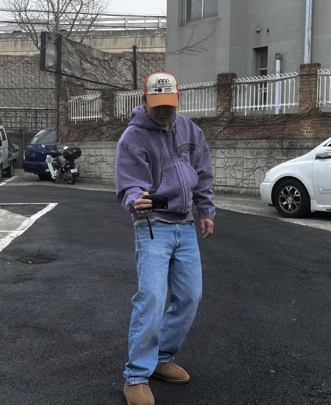 코스트퍼킬로 400 change 후드 집업 상품이미지2