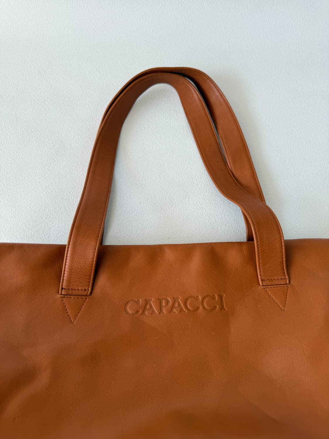 CAPACCI 레더 숄더백 상품이미지4