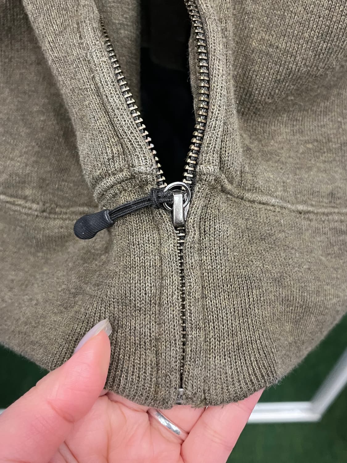 Polo RL 폴로 랄프로렌 니트 집업 (Olive) 상품이미지6