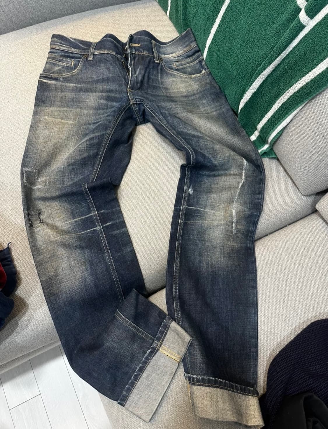 돌체앤가바나 데님팬츠 엔틱진 48 상품이미지1