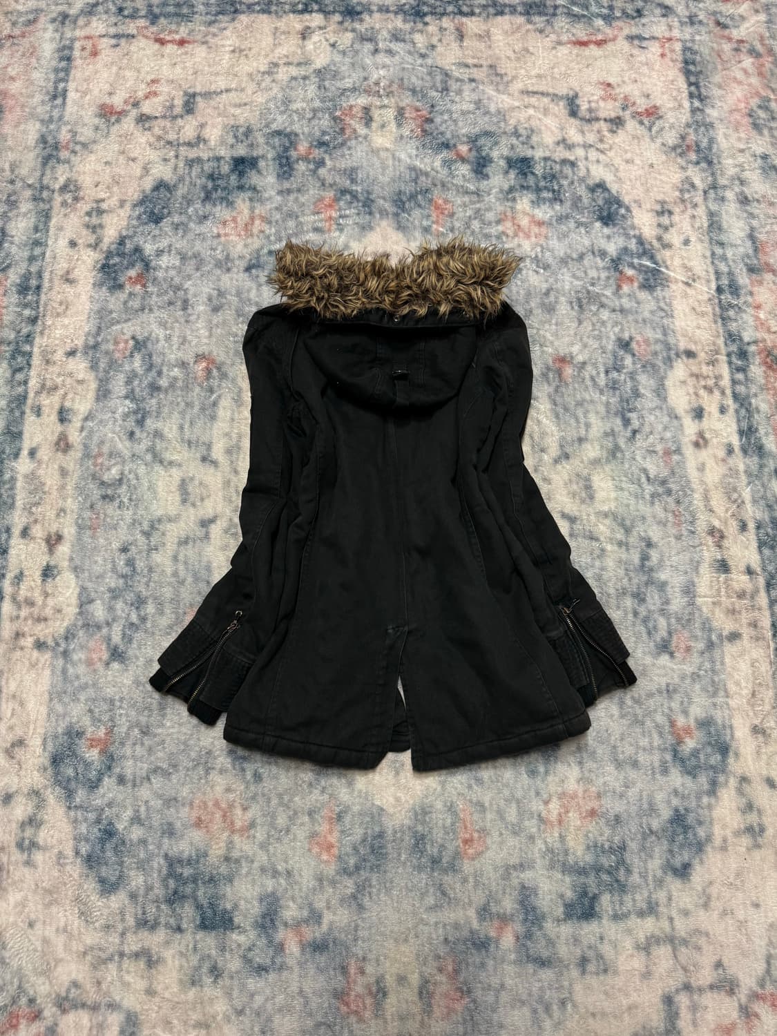 In the attic 00s trimming fur mods coat 상품이미지7