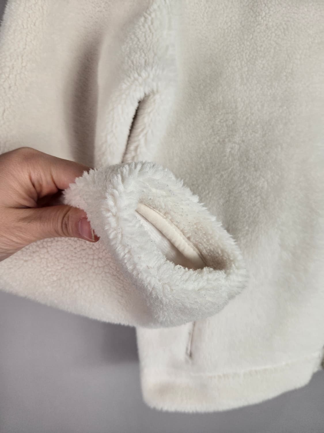 [무료배송]마모트 95 공용 플리스 후리스 집업 자켓 아이보리 상품이미지5