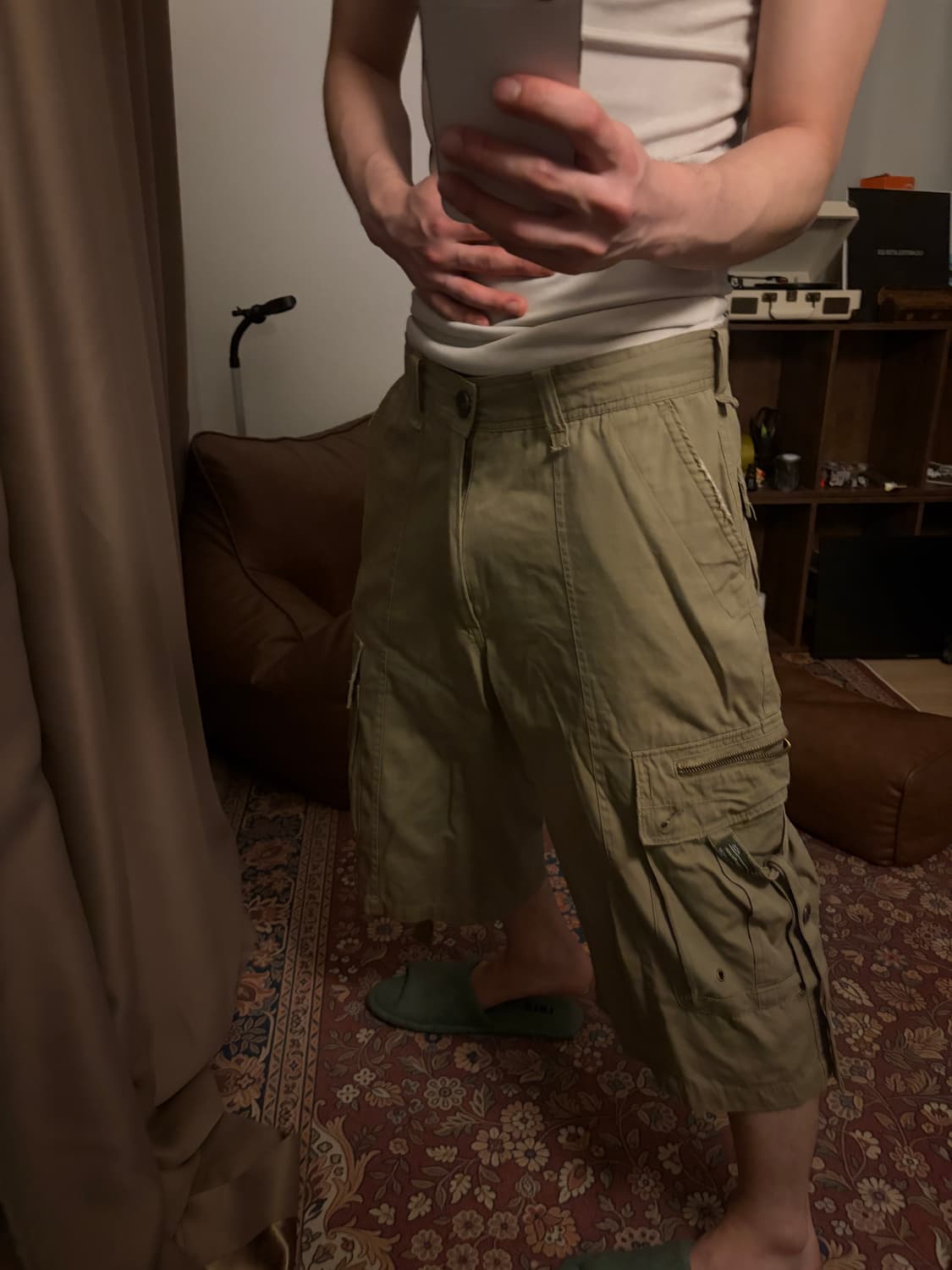 빈티지 카고 버뮤다 팬츠  상품이미지2