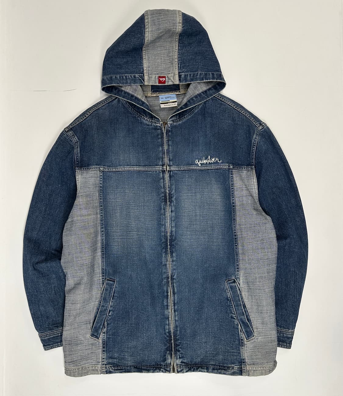 퀵실버 00‘s 후드 데님자켓 xl 상품이미지2