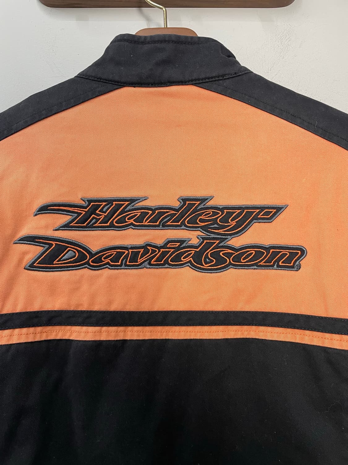 할리데이비슨 모터사이클 빅로고 코튼 레이싱 자켓 H2201 상품이미지6