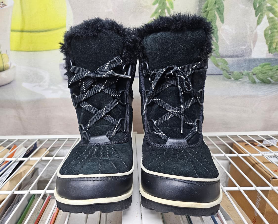 소렐 여성 방한부츠 225 티볼리 스웨이드 방한화 털 앵클부츠 LB62 상품이미지2